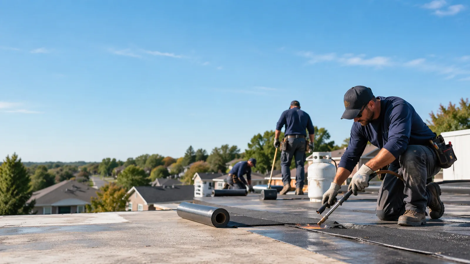 Flat Roof Leak Repair providers in Bock, MN